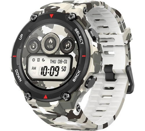 ჭკვიანი საათი AMAZFIT T-Rex Camo Green (6970100373974)