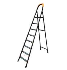 გასაშლელი კიბე LEO 7+1 METAL STEP LADDER