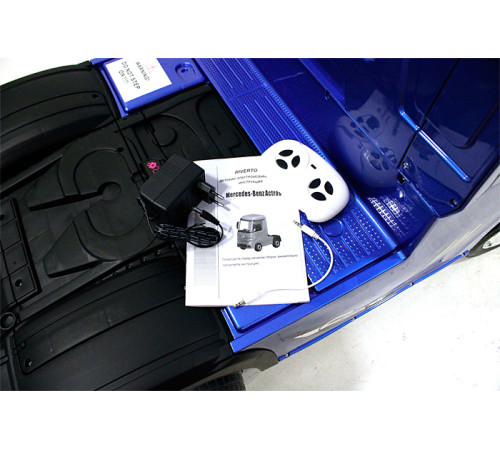 საბავშვო ელექტრო მანქანა MERCEDES BENZ HL358 BLUE