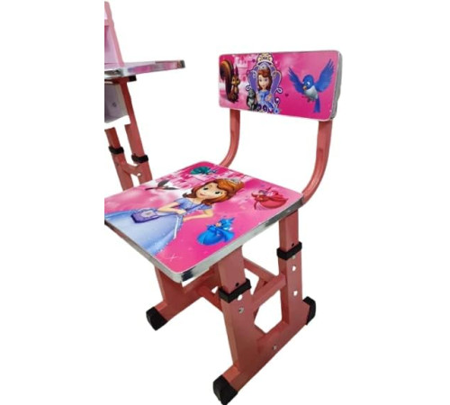 საბავშვო სკამ-მაგიდა GOLDEN CHILD PRINCESS 100-10 (69 X 43 CM, 28 X 30 X 26 CM)