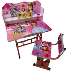 საბავშვო სკამ-მაგიდა GOLDEN CHILD PRINCESS 100-10 (69 X 43 CM, 28 X 30 X 26 CM)