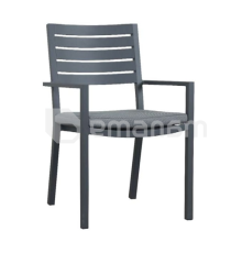 სკამი Mayfair Dining Chair With Cushion gunmetal