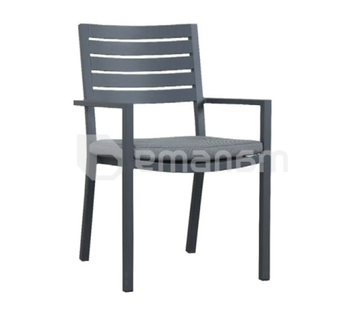 სკამი Mayfair Dining Chair With Cushion gunmetal