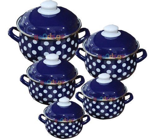 ქვაბების ნაკრები SAVASAN LADYBUG BLUE