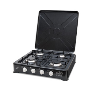 მაგიდის ქურა SULTAN R4 BLACK