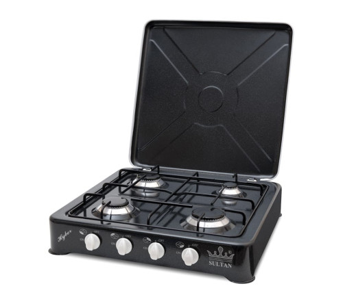 მაგიდის ქურა SULTAN R4 BLACK