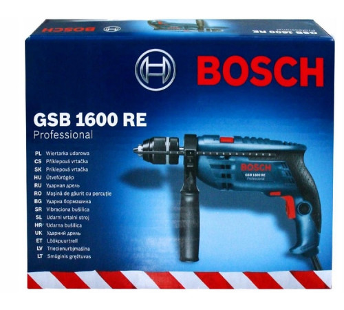 ბურღი BOSCH GSB 1600 RE