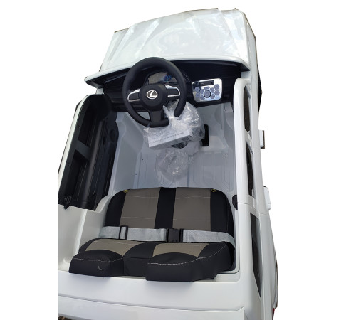 საბავშო ელექტრო მანქანა LEXUS SMT 7588 (LX570) WHITE