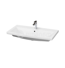 ხელსაბანი ჩასაშენებელი Cersanit COMO 80, თეთრი