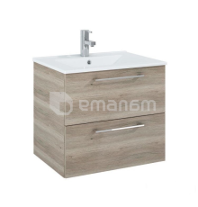 ტუმბო ჩამოსაკიდი ხელსაბანით Elita Roma Plus 5110010 Sanremo 60