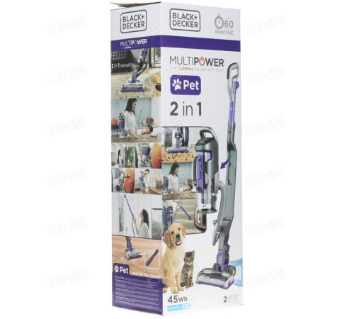 მტვერსასრუტი BLACK AND DECKER CUA525BHP-QW