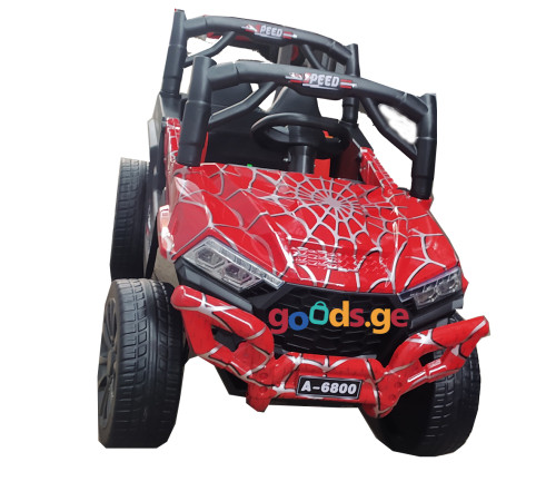 საბავშვო ელექტრო მანქანა BUGGY A6800 SPYDER