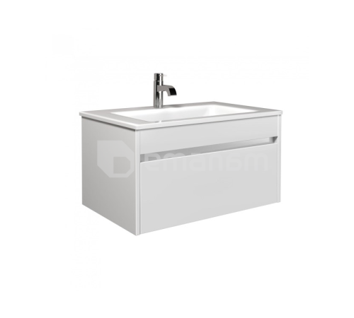 კარადა ხელსაბანის Dneprokeramika  «Forli P 70» კონსოლური (ბეტონისფერი)