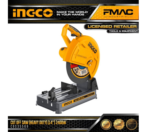 დისკური ხერხი INGCO COS35568