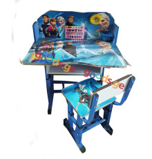 საბავშვო მერხი GOLDEN CHILD ICE QUEEN 100-7BLUE (69 X 43 CM, 28 X 30 X 26 CM