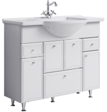 კარადა ხელსაბანით Aqwella Barcelona Lux 105 Ba-L.01.10.К