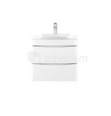 ტუმბო ჩამოსაკიდი AM.PM Like 65 სმ 2 უჯრით თეთრი