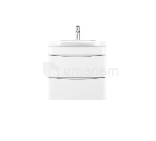 ტუმბო ჩამოსაკიდი AM.PM Like 65 სმ 2 უჯრით თეთრი