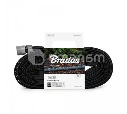 შლანგი ჟონვადი Bradas Soaker Textil Hose WSTH15 15 მ