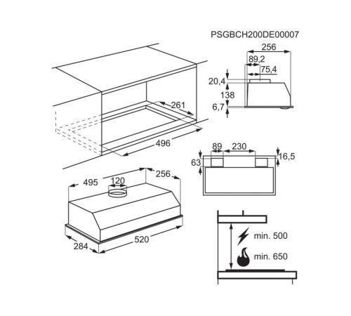 გამწოვი AEG DGB1522S