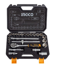 ხელსაწყოების ნაკრები INGCO HKTS12251 (25ცალი)