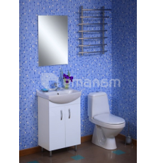 პანელი სარკით Sanservice Eco 50 სმ თეთრი