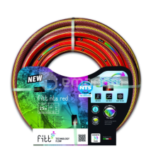 შლანგი ბაღის Fitt NTS RED 1/2 "- 25 მ