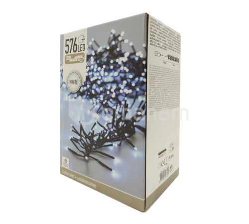გირლანდა საახალწლო CLUSTERLIGHTS AX8502020 576 თეთრი led ნათურა