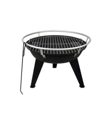 გრილი-ბუხარი საჩხრეკით BoyScout 61248 64х58 სმ