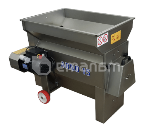 ყურძნის საწური ელექტრო ტუმბოთი და კლერტგამცლელით Arno-35M 1800W