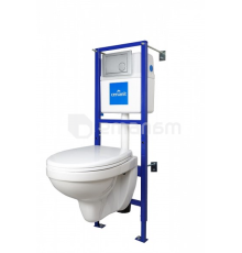 უნიტაზი საბაგრით Cersanit (S-SET-DELFI\Leon\Cg-W)