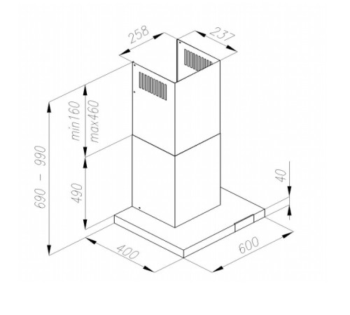 გამწოვი HANSA OKC653TH