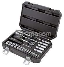 ნაკრები ბიტების და თავაკების Topmaster 339106 1/4" 25 ც