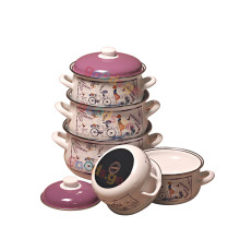 ქვაბების ნაკრები SAVASAN 039-1286 5 Pcs 