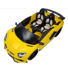საბავშვო ელექტრო მანქანა LAMBORGINI AVENTADOR SX2028 YELLOW