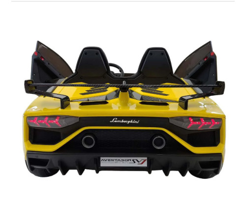 საბავშვო ელექტრო მანქანა LAMBORGINI AVENTADOR SX2028 YELLOW
