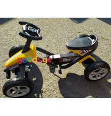 მექანიკური კარტინგი RACER 01 YELLOW