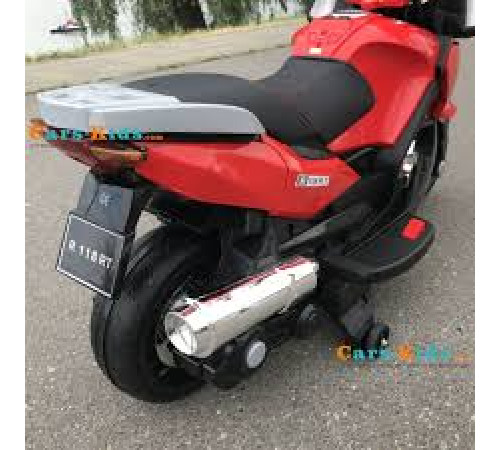 საბავშვო ელექტრო მოტოციკლი HARLEY BELLA HZB-118 RED