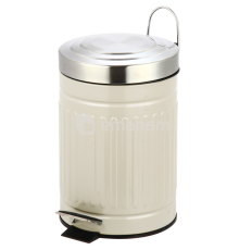 ნაგვის ურნა Bisk SKANDI 07519 კრემისფერი 3 ლ