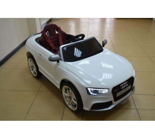 საბავშვო ელექტრო მანქანა AUDI S5 WHITE