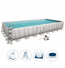 კარკასული აუზი BESTWAY 56623 (956x488x132სმ)