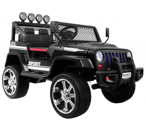 ელექტრო მანქანა JEEP WRANGLER S2388 BLACK