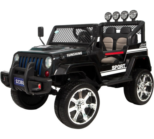 ელექტრო მანქანა JEEP WRANGLER S2388 BLACK