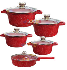 გრანიტის ქვაბები  UAKEEN VK 22 RED