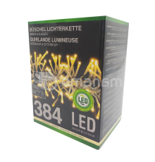 გირლანდა საახალწლო CLUSTERLIGHTS AX4225610 384 თეთრი led ნათურა