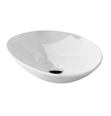 ხელსაბანი დასადები Elita Oxy 49x41 თეთრი