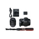 ციფრული კამერა Canon EOS 4000D Black + Lens EF-S 18-55 DC III
