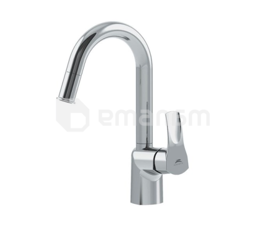 სამზარეულოს შემრევი გამოსაწევი წყლის მილით RUBINETA ARTIS-33 (540040)