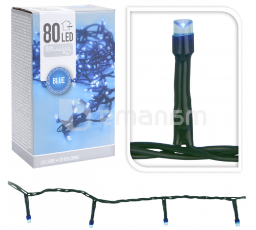 გირლანდა საახალწლო AX8402510 80 blue led ნათურა