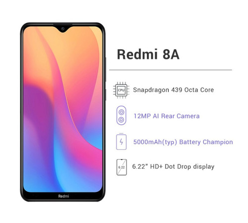 მობილური ტელეფონი XIAOMI Redmi 8A (Global version) 2GB/32GB BLUE